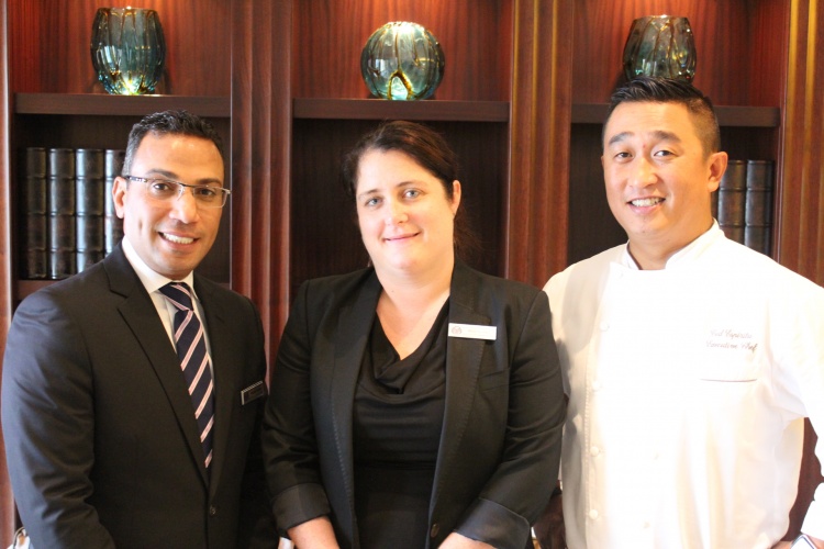 Amwaj Rotana welcomes three of its very own from sister hotels